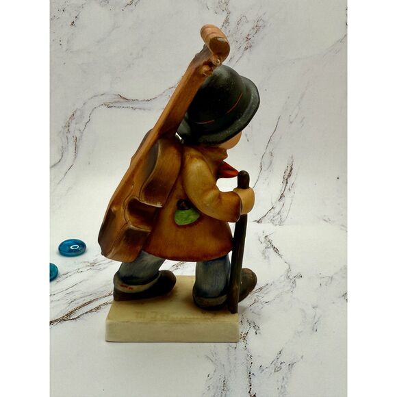 Hummel 89/I "Little Cellist" TMK2 full bee, 1950s, Germany, Hummel Musician - Picture 3 of 12